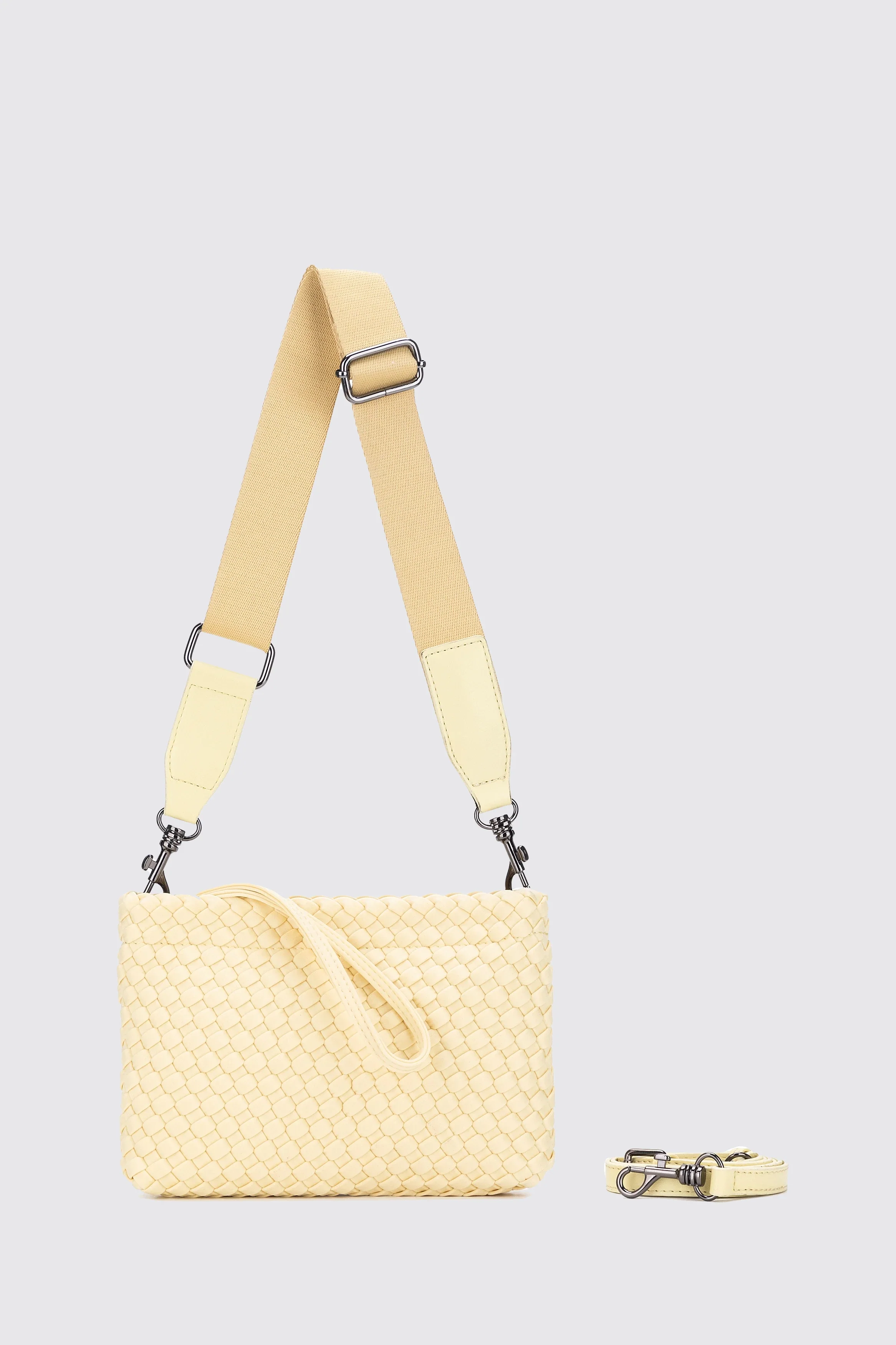 ARIA CLUTCH CROSSBODY LEMON - Image 4