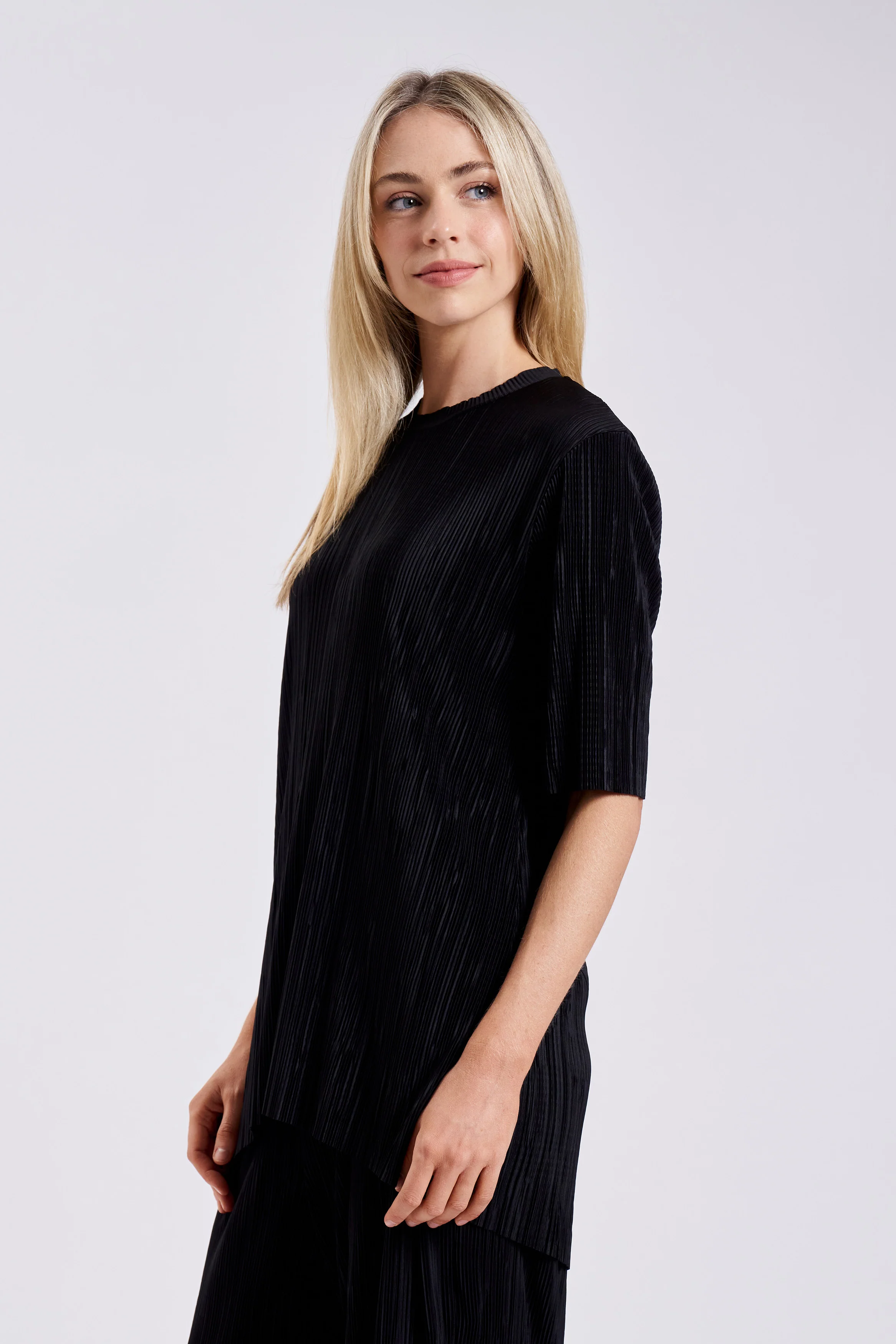 ESTER PLEATED TEE - Image 4