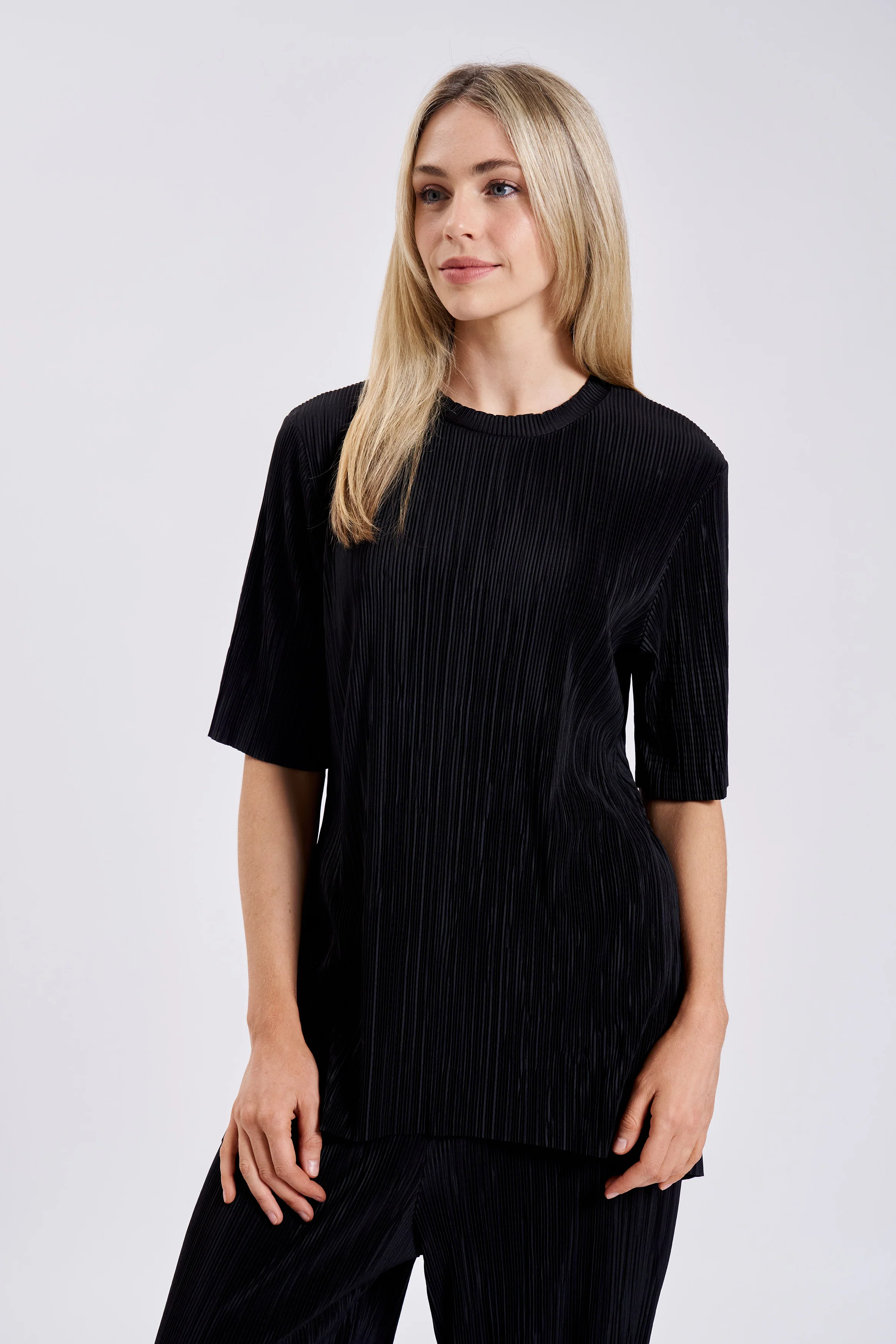 ESTER PLEATED TEE - Image 6