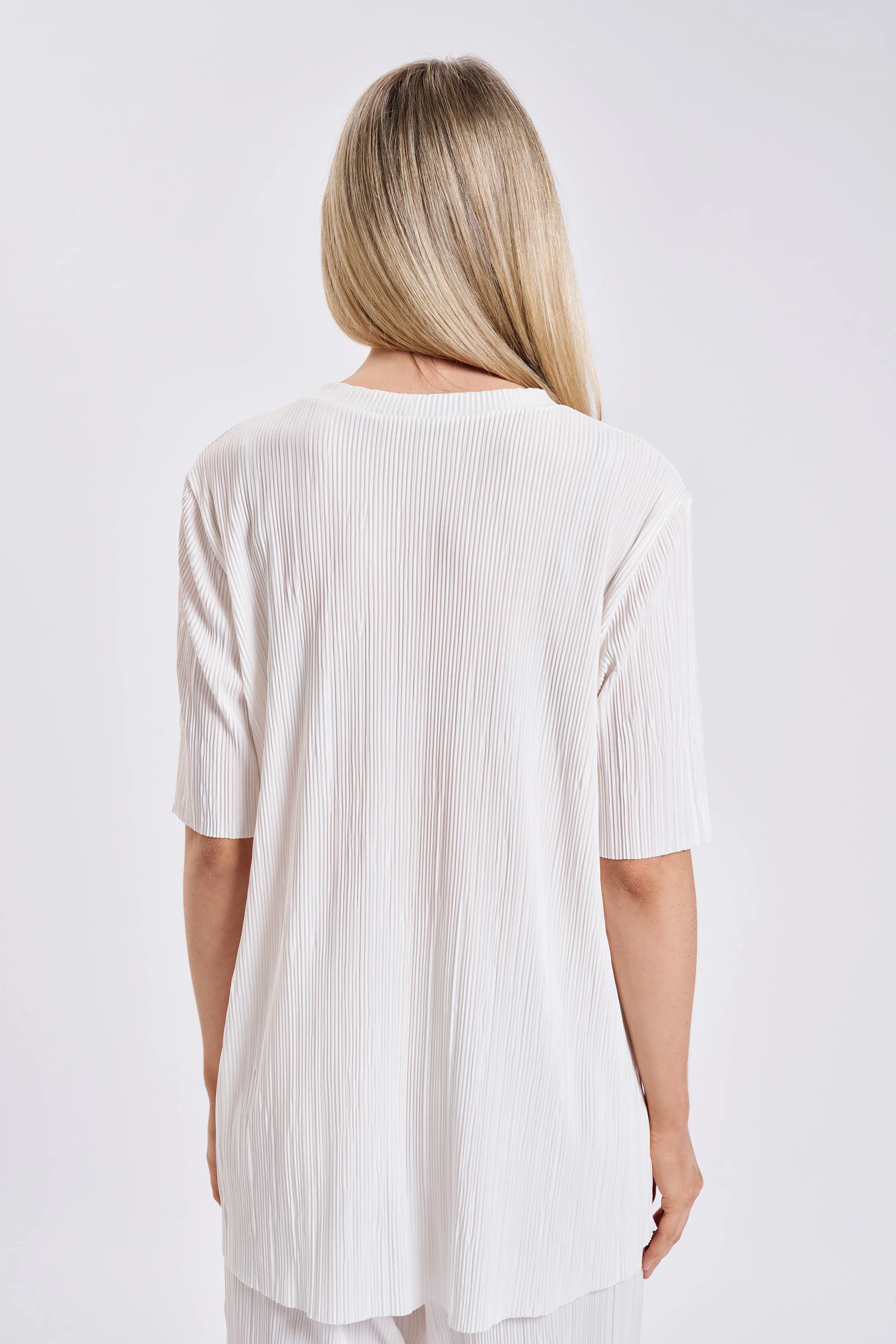 ESTER PLEATED TEE - Image 3