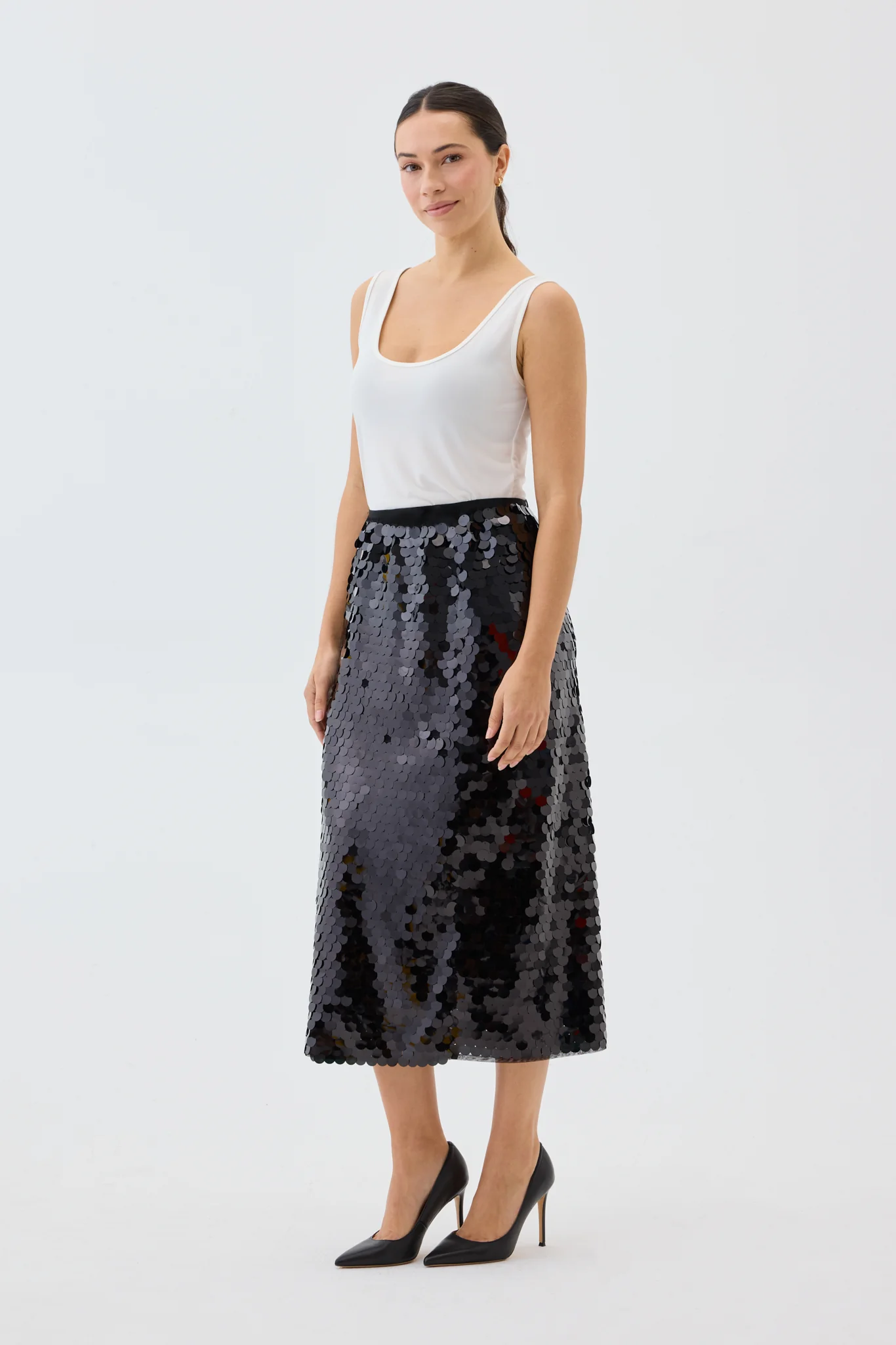 GLOSS SEQUIN SKIRT - Image 3