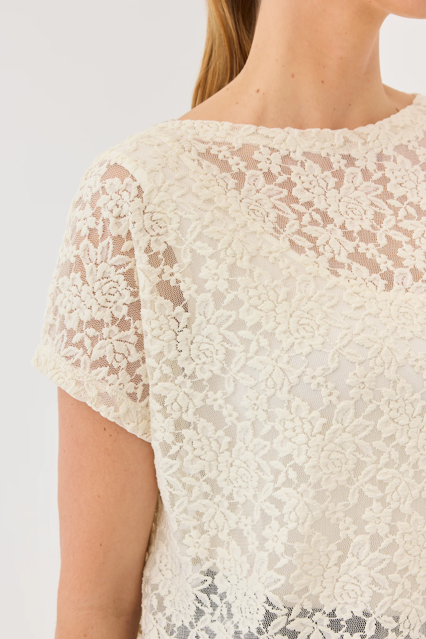 MYSTIQUE LACE TEE - Image 3